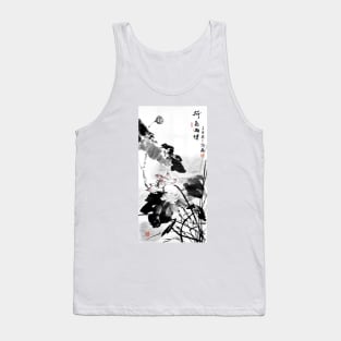 Pod on top of Lotus Flower Tank Top